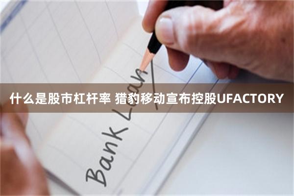 什么是股市杠杆率 猎豹移动宣布控股UFACTORY